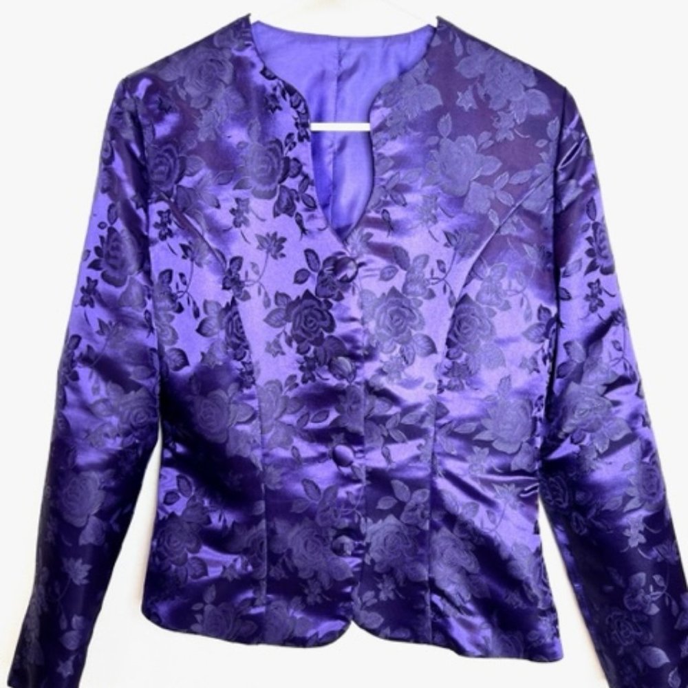 Custom-Made Short Jacket and Long Skirt for Special Evening or Party
